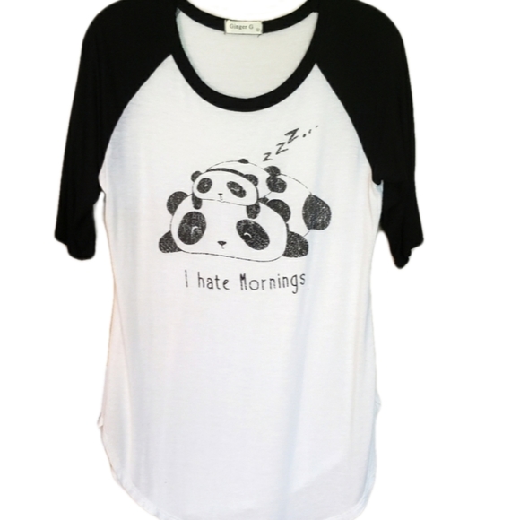 2/$20 Ginger G Women's Top 3/4 sleeves size M - Picture 6 of 9